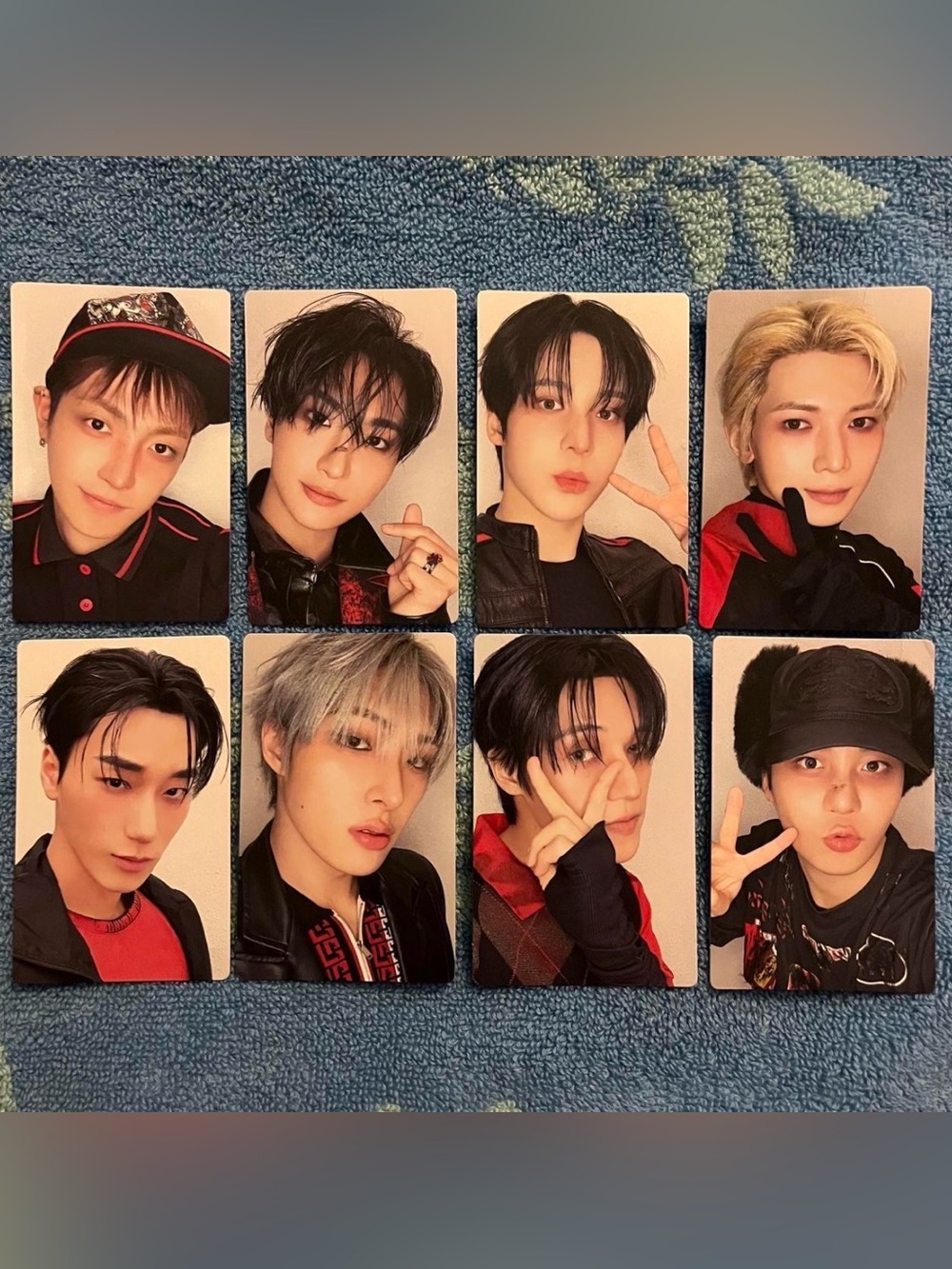 Ateez BAD OT8 Japan Album Photocard Set